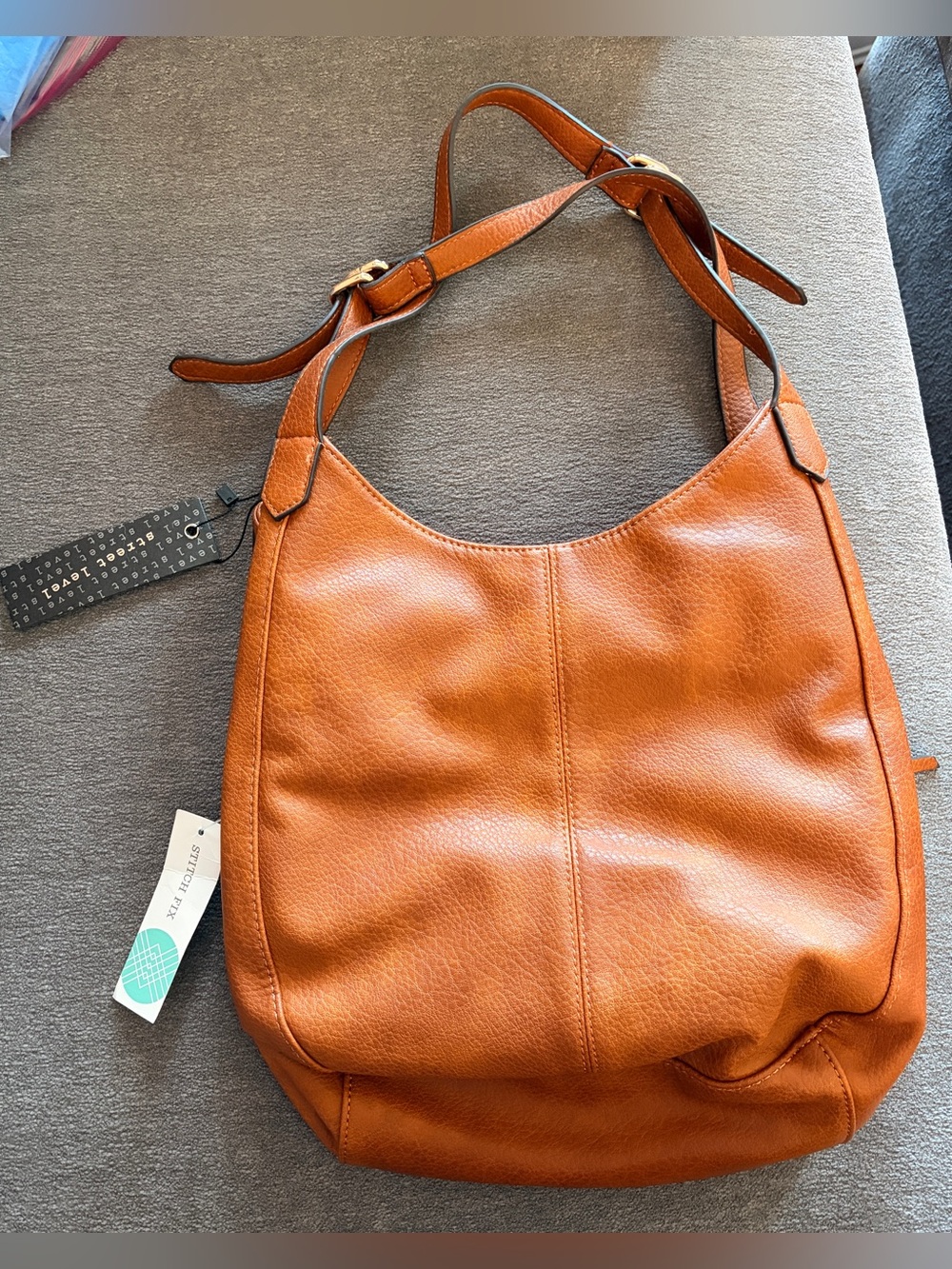 Street Level Finley Hobo Bag - Brown - NWT